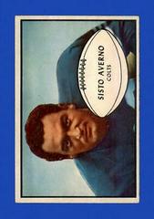 Sisto Averno #8 Football Cards 1953 Bowman Prices