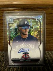 Ariel Castro [Speckle] Baseball Cards 2023 Bowman Chrome Prospect Autographs Prices