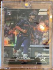 Jeremy Pena [Rainbow Foil] #107 Baseball Cards 2022 Stadium Club Prices