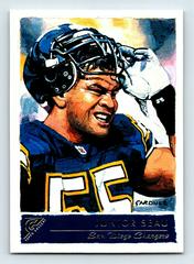 Junior Seau #82 Football Cards 2001 Topps Gallery Prices