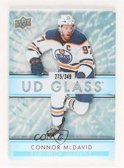 Connor McDavid #GS-1 Hockey Cards 2021 Upper Deck Ovation UD Glass Stars Prices