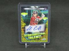 Corbin Carroll [Gold Interstellar] #CCA-CCA Baseball Cards 2023 Topps Cosmic Chrome Autographs Prices