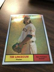 Tim Lincecum [Refractor] Baseball Cards 2010 Topps Heritage Chrome Prices
