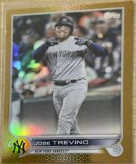 Jose Trevino [Gold Foil] #US10 Baseball Cards 2022 Topps Update Prices