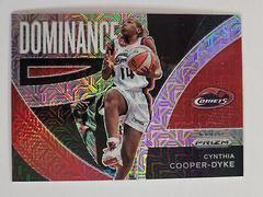Cynthia Cooper Dyke [Mojo] #1 Basketball Cards 2022 Panini Prizm WNBA Dominance Prices