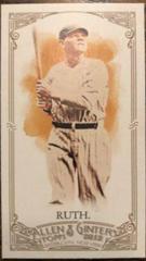 Babe Ruth [Mini] #176 Baseball Cards 2012 Topps Allen & Ginter Prices