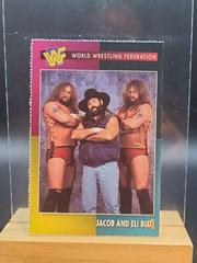 Jacob and Eli Blue [With Uncle Zeb] Wrestling Cards 1995 WWF Magazine Prices
