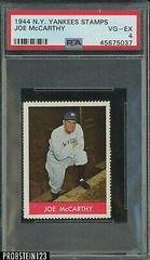 Joe McCarthy Baseball Cards 1944 N.Y. Yankees Stamps Prices