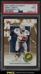 Emmitt Smith [Prominence 125] #35 Football Cards 2001 Fleer Authority Prices