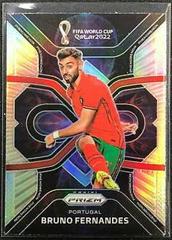 Bruno Fernandes [Silver] Soccer Cards 2022 Panini Prizm World Cup Phenomenon Prices