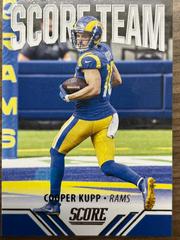 Cooper Kupp #ST15 Football Cards 2021 Panini Score Team Prices