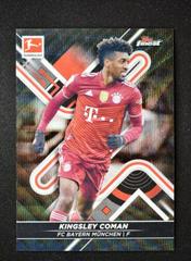 Kingsley Coman [Black Wave] Soccer Cards 2021 Topps Finest Bundesliga Prices