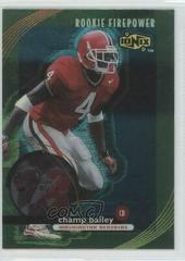 Champ Bailey #71 Football Cards 1999 UD Ionix Prices