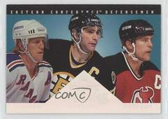 Brian Leetch, Ray Bourque, Scott Stevens #2 Hockey Cards 1994 Donruss Dominators Prices