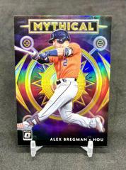 Alex Bregman [Gold] #M-11 Baseball Cards 2020 Panini Donruss Optic Mythical Prices