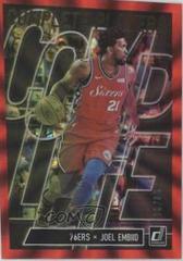 Joel Embiid [Red Laser] #15 Basketball Cards 2019 Panini Donruss Complete Players Prices