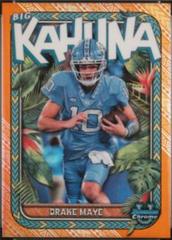 Drake Maye [Orange] #TBK-2 Football Cards 2023 Bowman Chrome University The Big Kahuna Prices