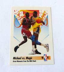 Michael vs. Magic #333 Basketball Cards 1991 Skybox Prices