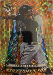 Xander Bogaerts [Mosaic] Baseball Cards 2022 Panini Mosaic Straight Fire Prices
