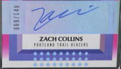 Zach Collins Basketball Cards 2017 Panini Status Freshman Signatures Prices