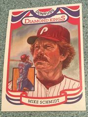 Mike Schmidt [Diamond Kings Steel] #23 Baseball Cards 1984 Donruss Prices
