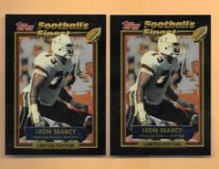 Leon Searcy Football Cards 1992 Topps Finest Prices