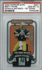 Brett Favre [1st Down] #DD-2D1 Football Cards 2000 Panini Donruss Elite Down and Distance Prices