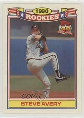 Steve Avery Baseball Cards 1991 Topps Glossy Rookies Prices