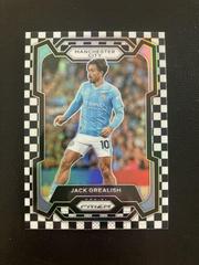 Jack Grealish [Black White Checker] #1 Soccer Cards 2023 Panini Prizm Premier League Prices