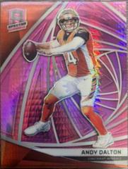 Andy Dalton [Neon Pink] Football Cards 2019 Panini Spectra Prices