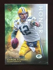 Aaron Rodgers [Honor] #12 Football Cards 2015 Topps Valor Prices