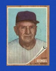 Casey Stengel Baseball Cards 1962 Topps Prices