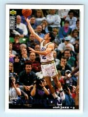 John Stockton #156 Basketball Cards 1995 Collector's Choice Prices