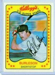 Rick Burleson #49 Baseball Cards 1981 Kellogg's Prices