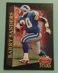 Barry Sanders [Foil] Football Cards 1997 Topps Stars Prices