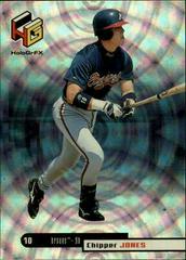 Chipper Jones #6 Baseball Cards 1999 Upper Deck Hologrfx Prices