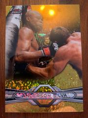 Anderson Silva [Gold] #46 Ufc Cards 2013 Finest UFC Prices