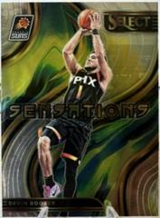 Devin Booker #4 Basketball Cards 2022 Panini Select Sensations Prices