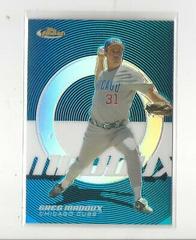 Greg Maddux [Blue Refractor] Baseball Cards 2005 Finest Prices
