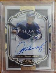Alex Rodriguez [Bronze Ink] Baseball Cards 2023 Topps Tier One Next Level Autographs Prices