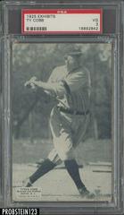 Ty Cobb Baseball Cards 1925 Exhibits Prices