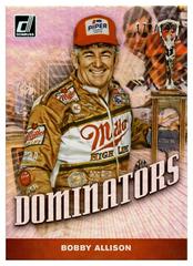 Bobby Allison [Holographic] #D6 Racing Cards 2020 Panini Donruss Nascar Dominators Prices