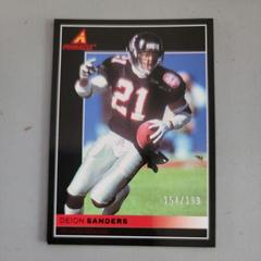 Deion Sanders [Red] Football Cards 2021 Panini Chronicles Pinnacle Prices