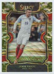 Jamie Vardy [Camo] Soccer Cards 2017 Panini Select Equalizers Prices