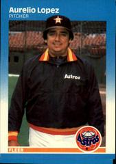 Aurelio Lopez #63 Baseball Cards 1987 Fleer Glossy Prices