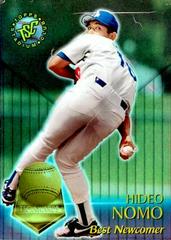 Hideo Nomo Baseball Cards 1996 Stadium Club Tsc Award Prices
