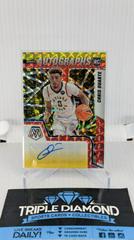 Chris Duarte [Choice Red Yellow] Basketball Cards 2021 Panini Mosaic Rookie Autographs Prices