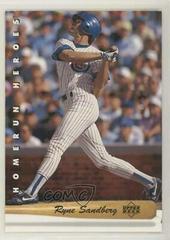 Ryne Sandberg #HR11 Baseball Cards 1993 Upper Deck Homerun Heroes Prices