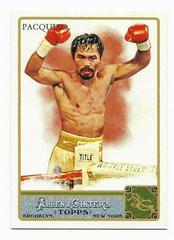 Manny Pacquiao Baseball Cards 2011 Topps Allen & Ginter Prices