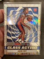 Jaden Ivey [Holo] #5 Basketball Cards 2022 Panini Hoops Class Action Prices